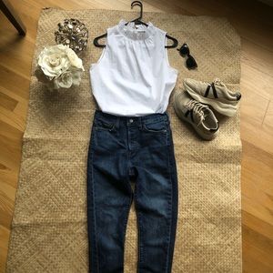 Sleeveless blouse from banana republic